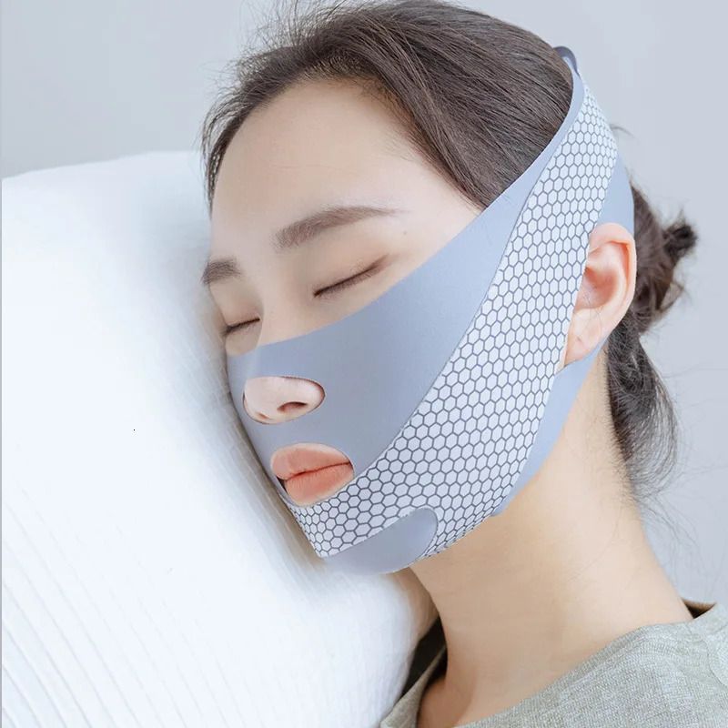 lifting with sleeping Vshaped slimming belt relaxing shape double chin massage 241213