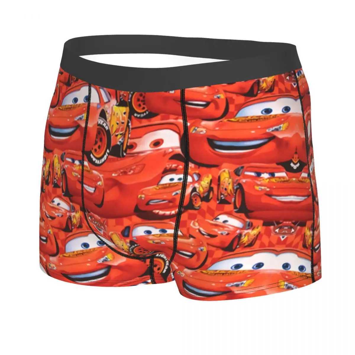 Customized Lightning Car Plywood Boxing Shorts Mens Underwear Cool Underwear W241223