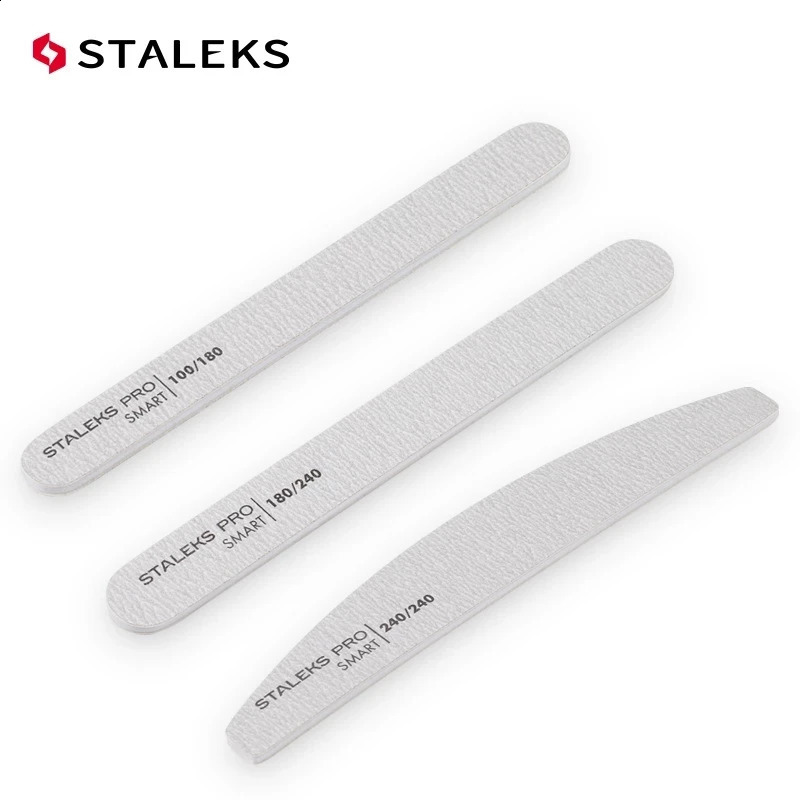 5pcs/pack STALEKS Nail File Grinding Nail Sand Strip Manicure Strip Polishing And Polishing Special Sponge Rub Strip Nail Tools 241223