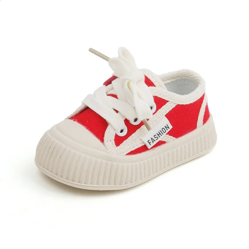 Lightweight Canvas Shoes for Baby Boy Casual Shallow Toddler Girl Shoes Outdoor Flexible Sole Infant born Sneakers H01263 241223