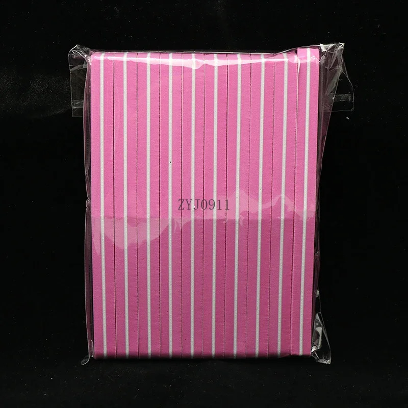Nail Art Tools Double-sided Sponge Struggle Nail Surface Sanding Sand Strip Rubbing Strip High Hardness Sand 241223