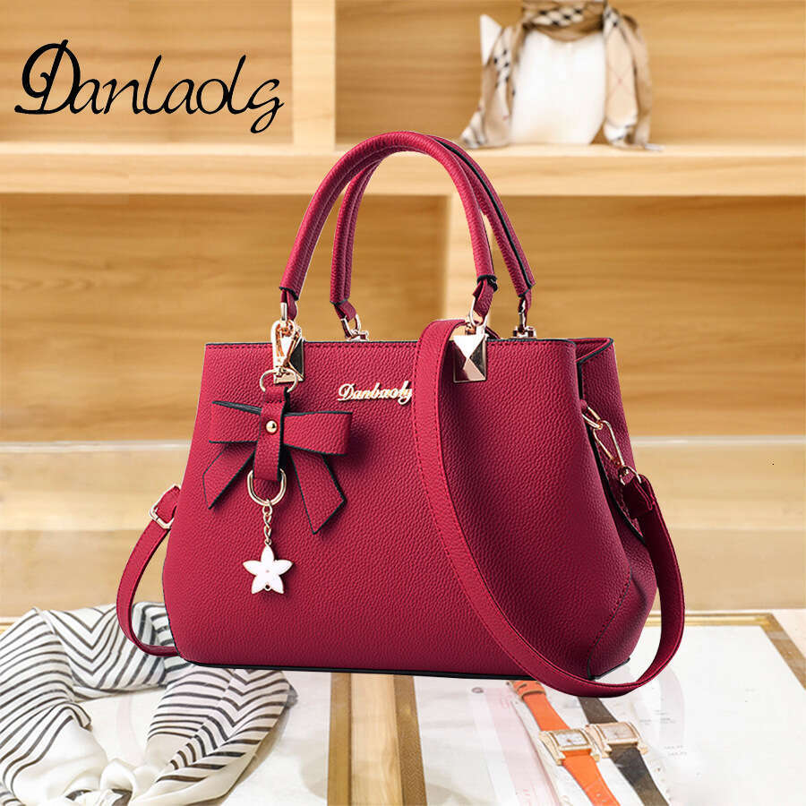 Large Capacity Autumn Women's High-End Butterfly Wedding Bag Hand-Held Bags