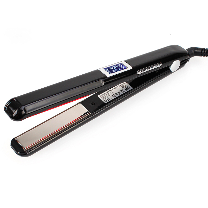 Infrared Ultrasonic Care Treatment Tools Professional Shortcut Straightener Hair Straier