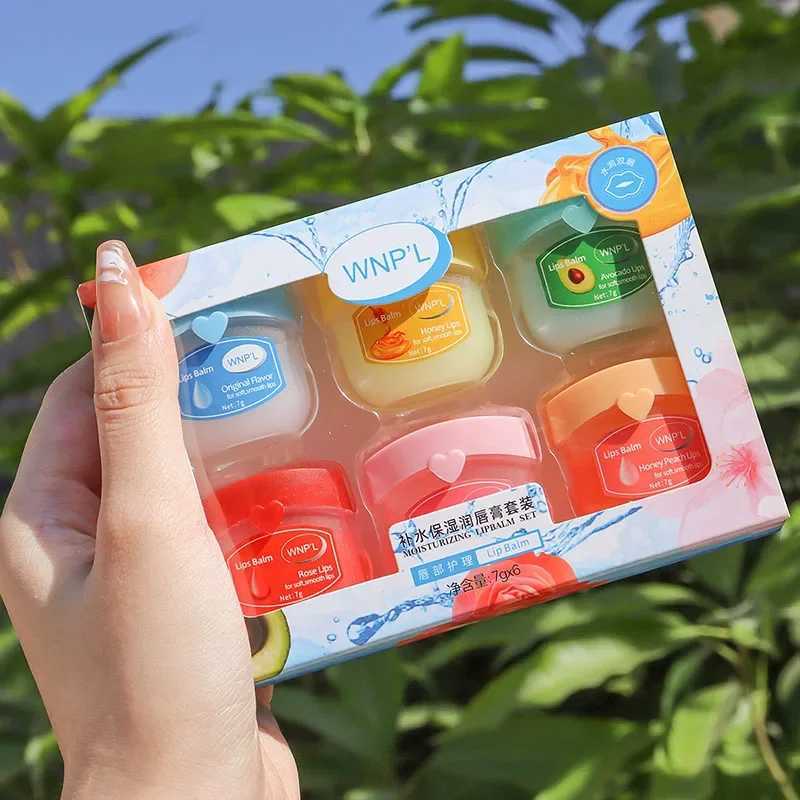 Moisturizing Lip Balm Sets Lipstick Makeup Natural Plant Base Moisturizer Lip Balm Anti-Cracking Lips Skin Care New 4/6/8pcsXJ241223