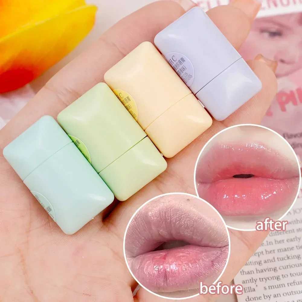 2pcs/set Mini Tea Lip Balm Moisturizing Anti-dry Easy To Carry Lipstick Lasting Nourishment Cute Lip Gloss Daily Care Lip BalmXJ241223