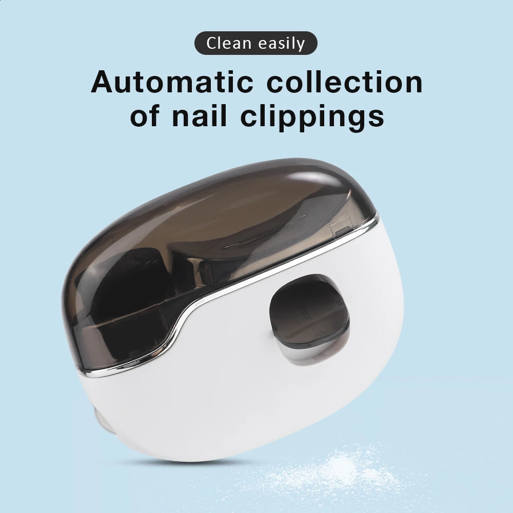 4In1 Electric Nail Clipper Safety Automatic Fingernail Clipper With Light Portable Polishing Nail Trimmer for Kids Adult Elderly 241223
