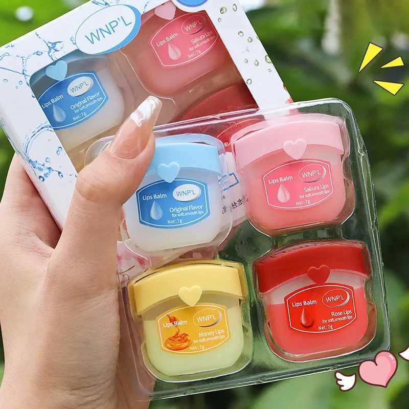 Moisturizing Lip Balm Sets Lipstick Makeup Natural Plant Base Moisturizer Lip Balm Anti-Cracking Lips Skin Care New 4/6/8pcsXJ241223