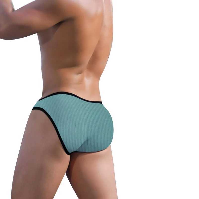 Mens bikini fabric fashionable pure cotton pattern fabric comfortable and breathable multi-color optional youth underwear W241223