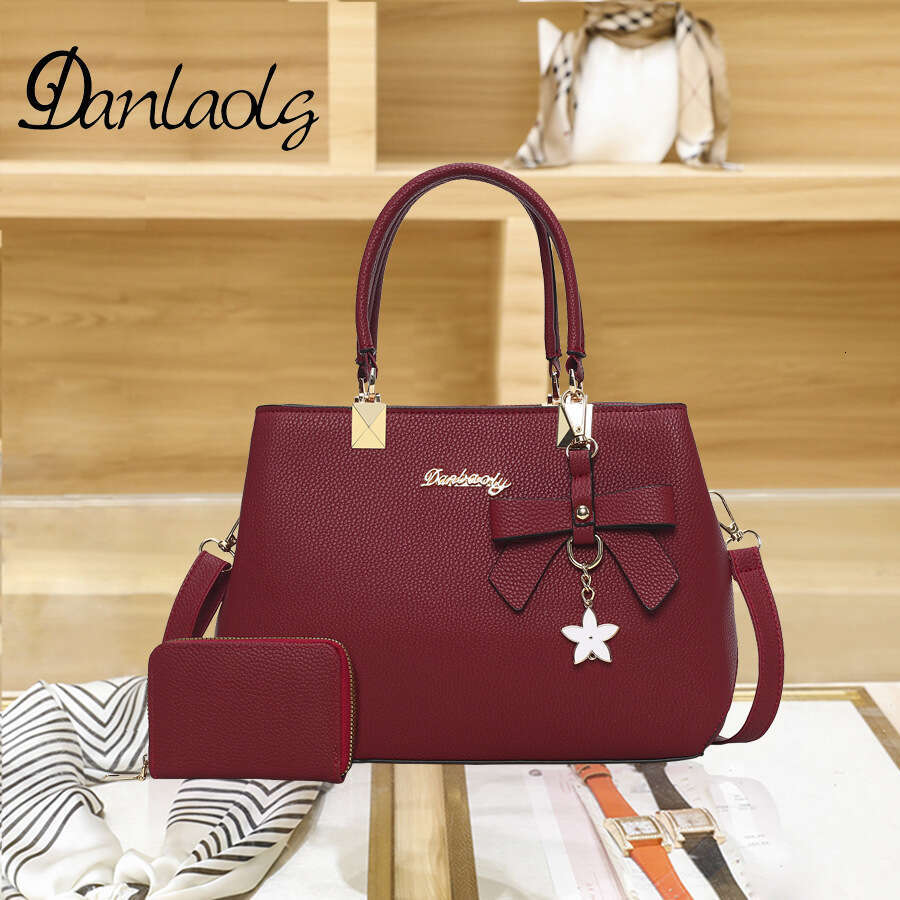 Large Capacity Autumn Women's High-End Butterfly Wedding Bag Hand-Held Bags