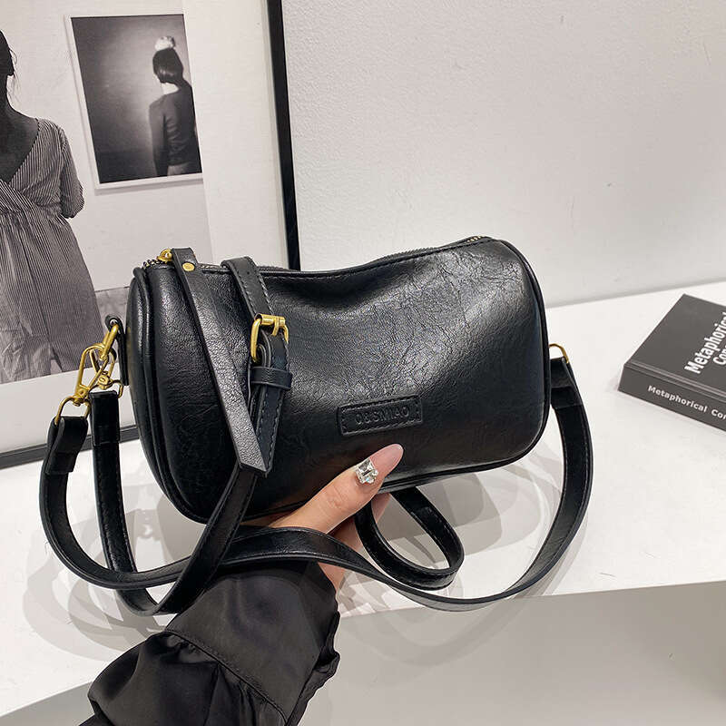 Trendy Women's 2024 Autumn New Fashionable Commuting Dumpling Casual Versatile Single Shoulder Crossbody Bag