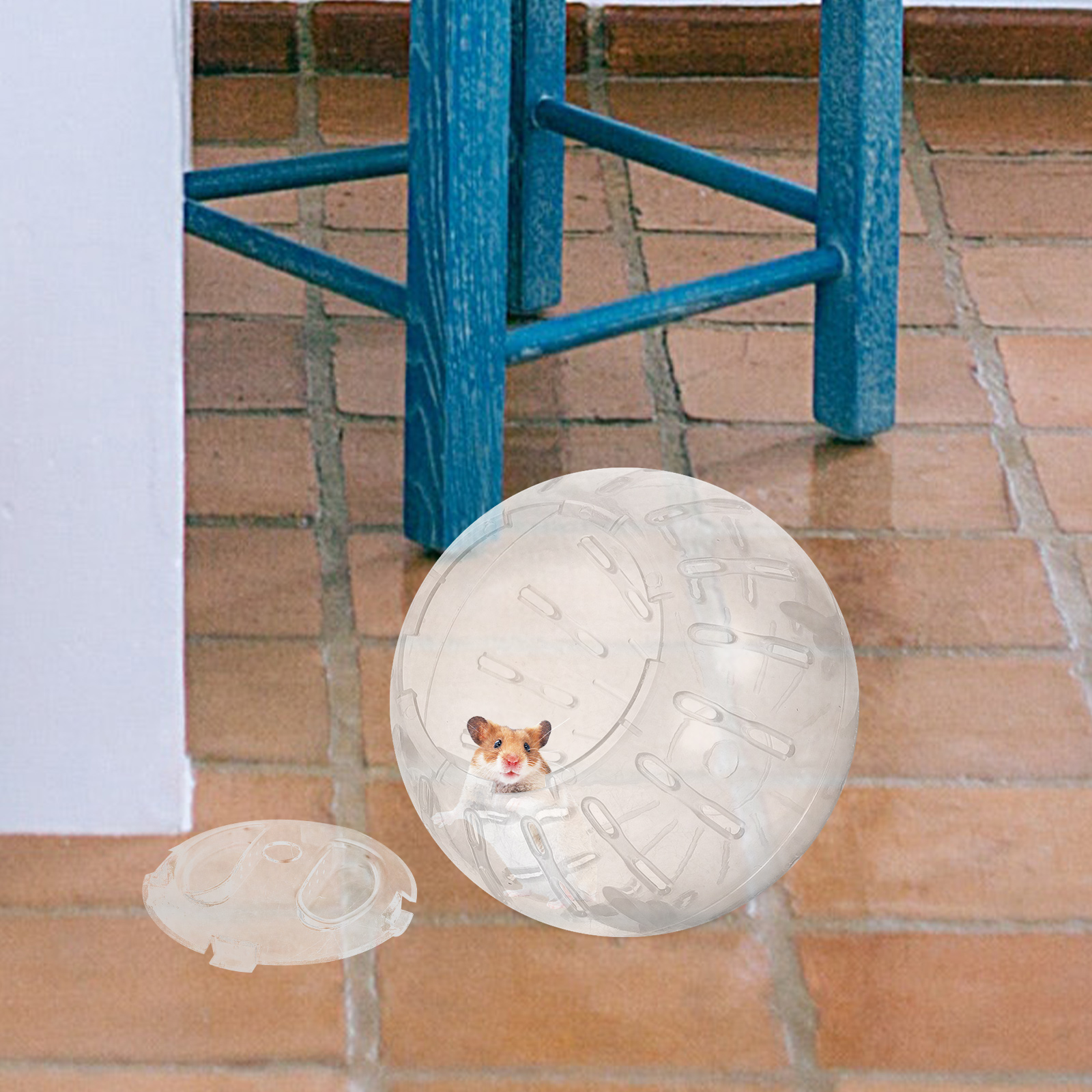 Hamster Toy Exercise Gerbil Ball Running Balls Supplies Dwarf Cage Rat Plastic Small Pet