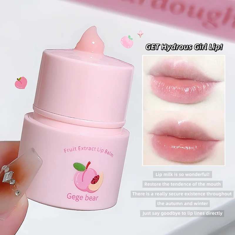 Gege Bear Fruit Extract Lip Balm Moisturizing and Anti-Cracking Lip Gloss in Autumn and WinterXJ241223
