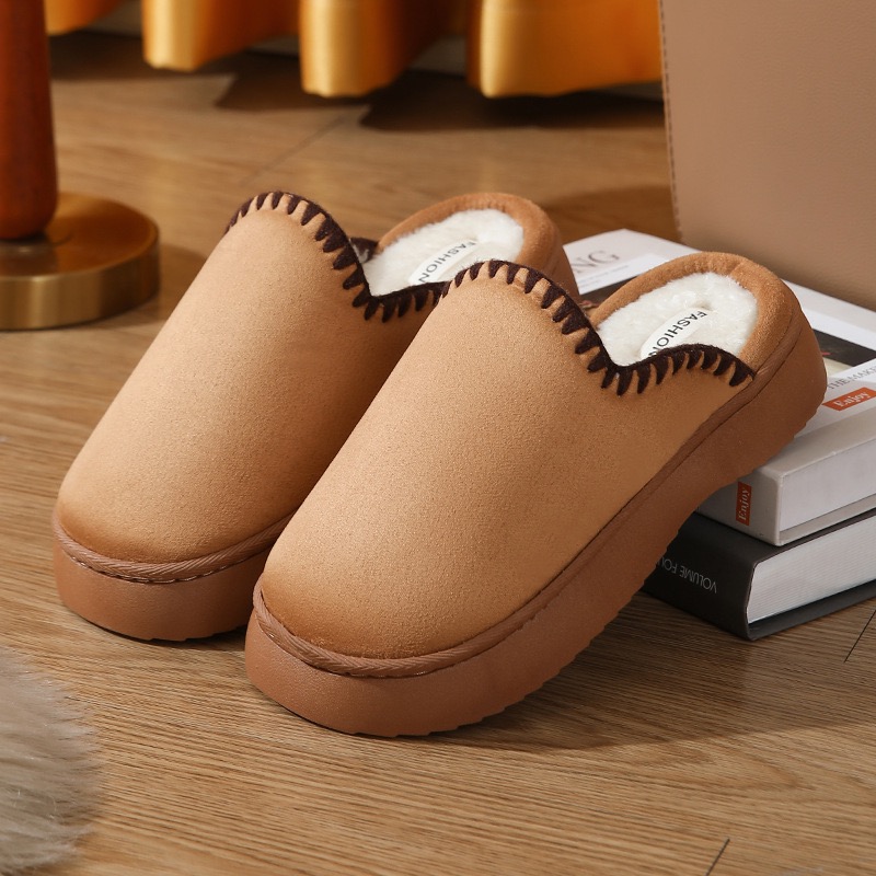 Flat Women Comwarm Slippers Winter Warm House Memory Foam Soft Sole Slides Faux Cotton Female Shoes Short Fuzzy Home Slide 8802 6efa c7f6
