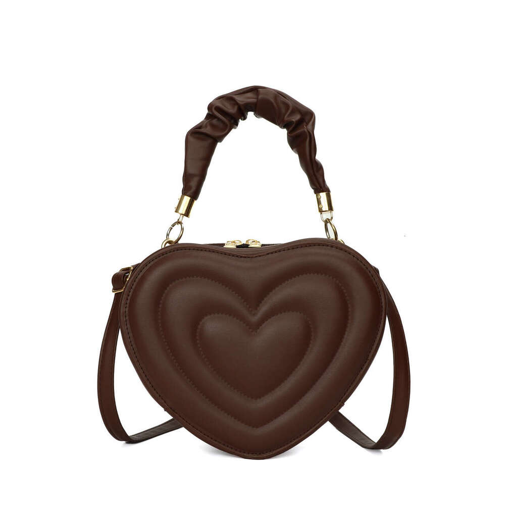 Women's Autumn New Collection Simple Fashion Love Box Handheld Single Shoulder Crossbody Bag
