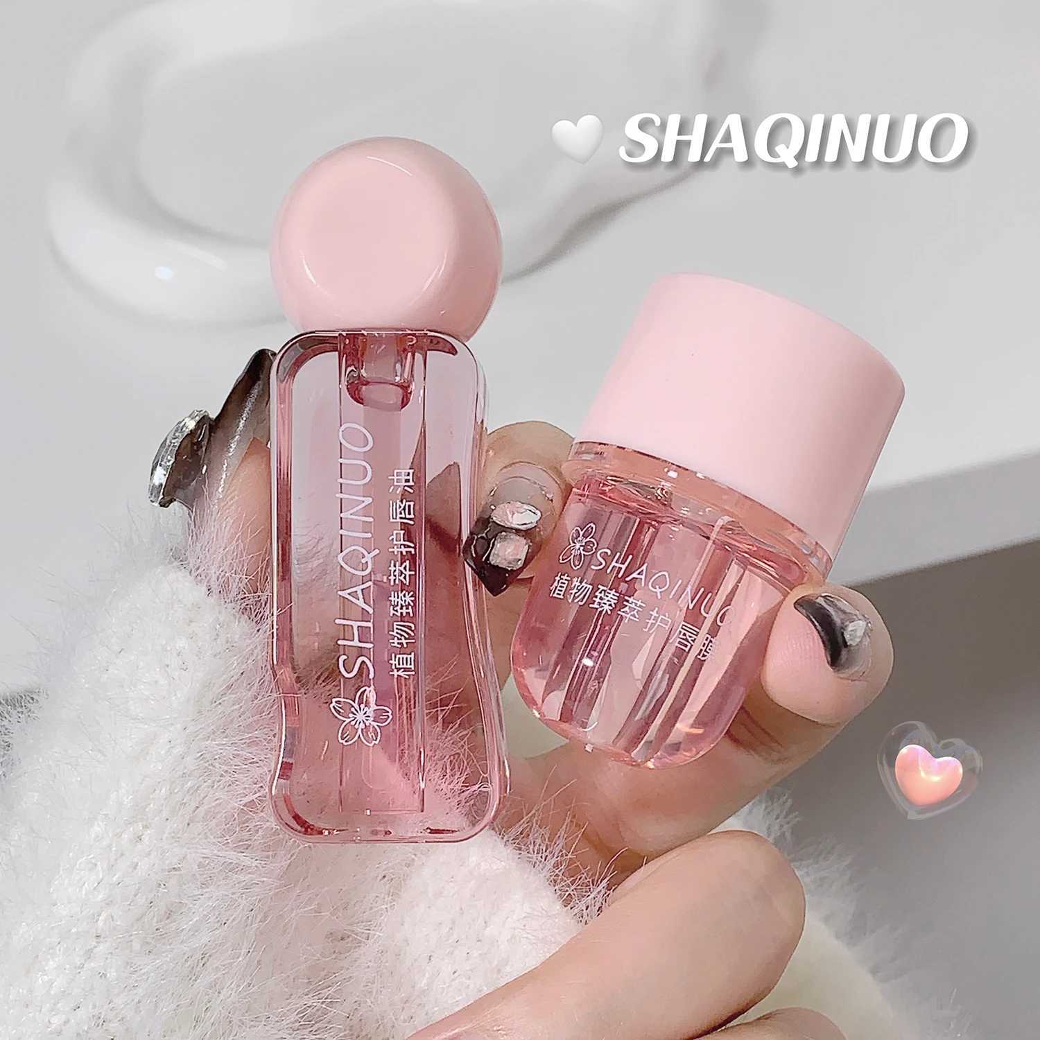 2Pcs/Box Lightweight Water Light Lip Oil Night Lip Mask Set Moisturizing Hydration Fade Liplines Lip Care Serum Primer CosmeticsXJ241223
