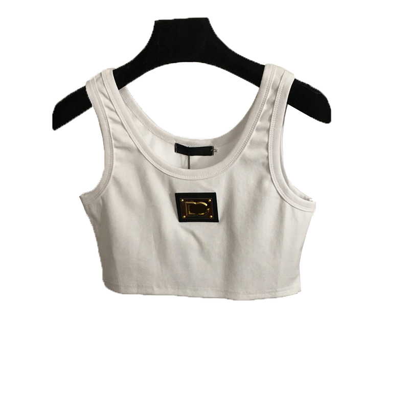 Sexy Camis Girls Cotton Tops Fashion Sleeveless T Shirts 2 Colors Quick Dry Vests Summer Short Tees Tops Clothing