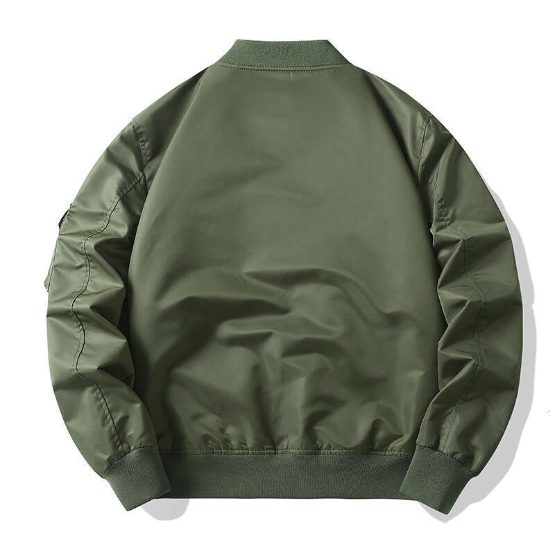 Men's Wear Casual Jacket Men's Outerwear Workwear Autumn And Winter Tough Guy Live Broadcast Air Force Ma1 Pilot Men's Flight Jacket