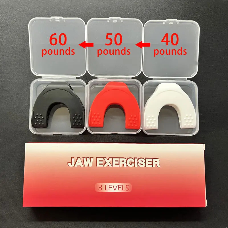 605040lbs Upgraded Jaw Exercise Machine and Neck Conditioning Male Female Muscle Training Dual Chin Reducer 241213