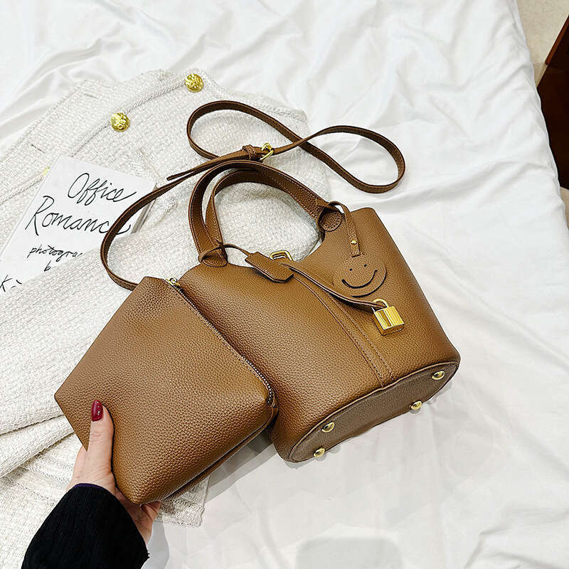 Bucket High-End Niche Design, Vegetable Basket, Women's Bag, New Trendy Handbag, Stylish And Versatile Handbag