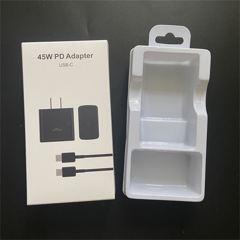 Fast Charger For Samsung 45W PD Charger Super Fast Charge Adapter For Galaxy Z Flip Fold 6 5 4 3 S24 S23 S22 S21 Plus FE A54 M54 5A USB C to USB C Cab