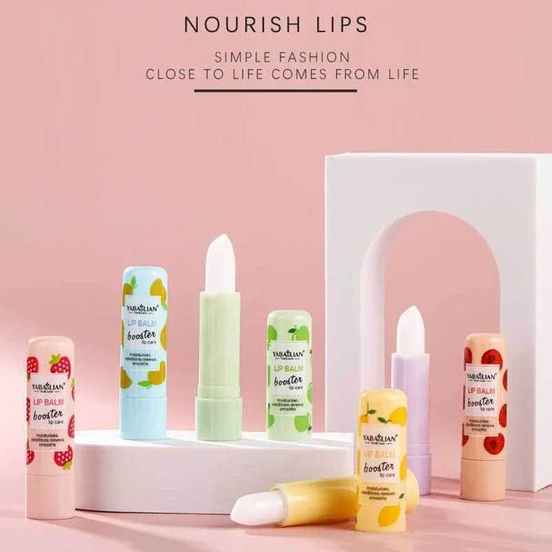 Natural Fruit Lip Balm Long Lasting Moisturizing Nourishes Reduce Lip Line Anti Aging Anti-drying Hydration Lips Care LipstickXJ241223