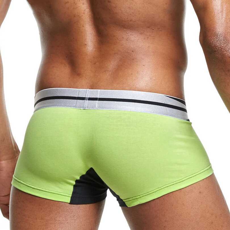 25 Seeinner brand sexy underwear printed mens cotton boxing underwear Calzoncillos Hombre sliding mens underwear shorts W241223