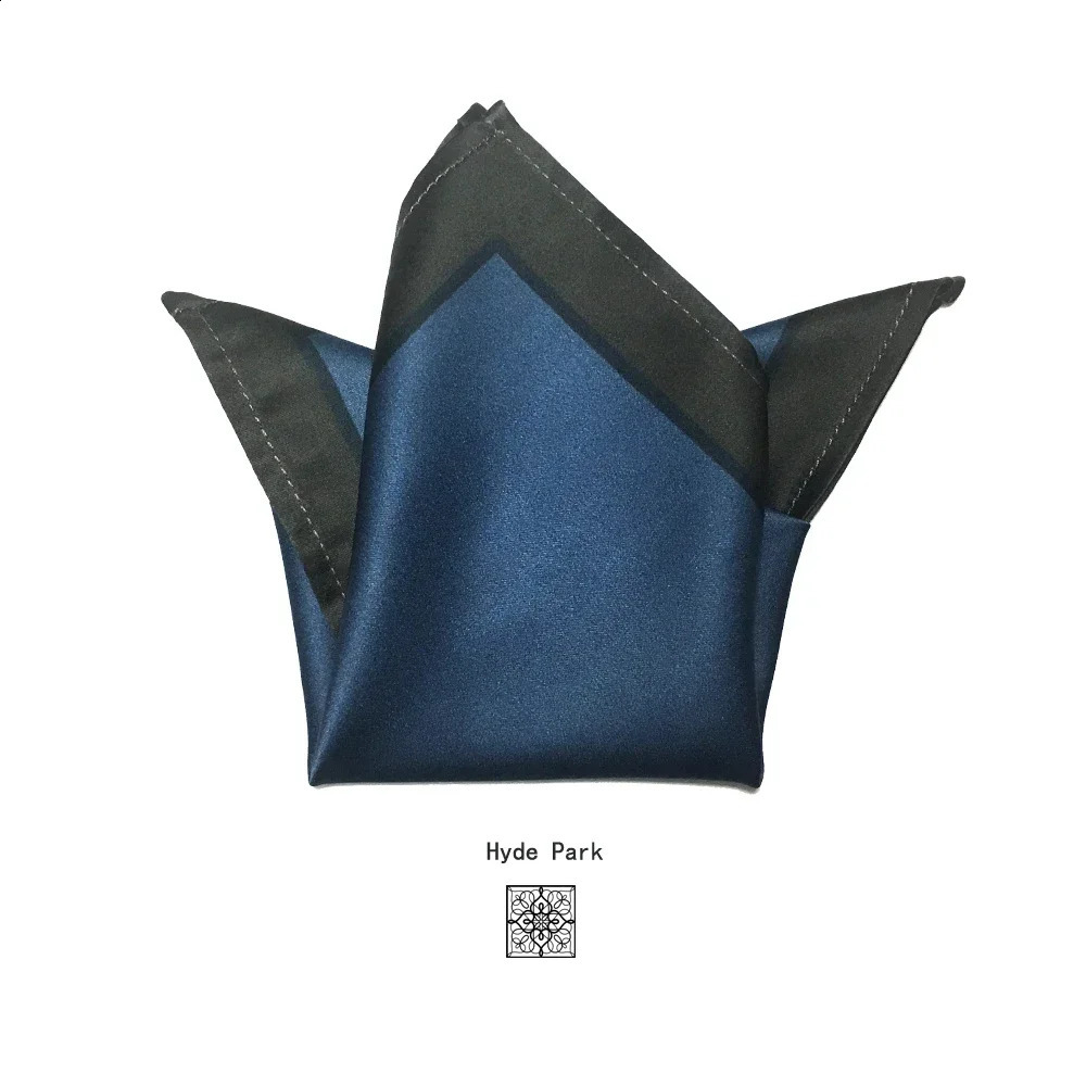 Handmade Wedding Groom Mens High Quality Deep Blue Brown Tie High Quality Business Office Tie 241220