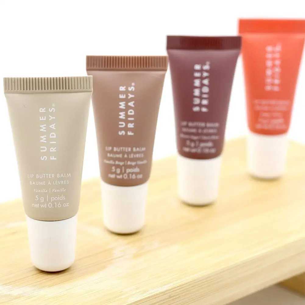 4 pieces/set Summer Friday mini lipstick set Screen moisturizing lasting moisturizing lipstick beautyW241223