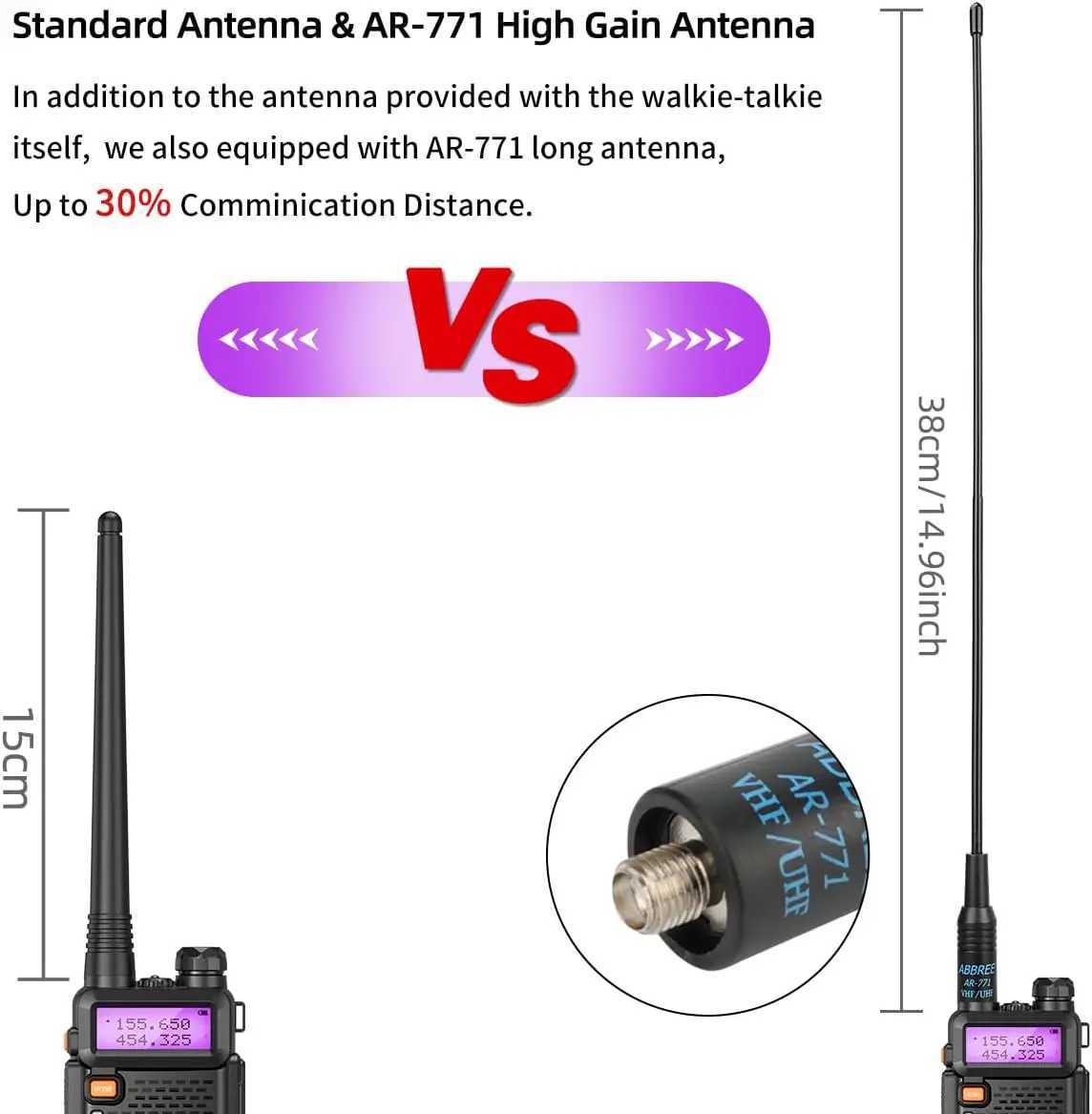 1/2X Baofeng UV-5R 8W Tri-Power Walkie Talkie High Power Dual Band Long Range 128CH Portable Handheld UV 5R Ham Two Way Ra Z241223
