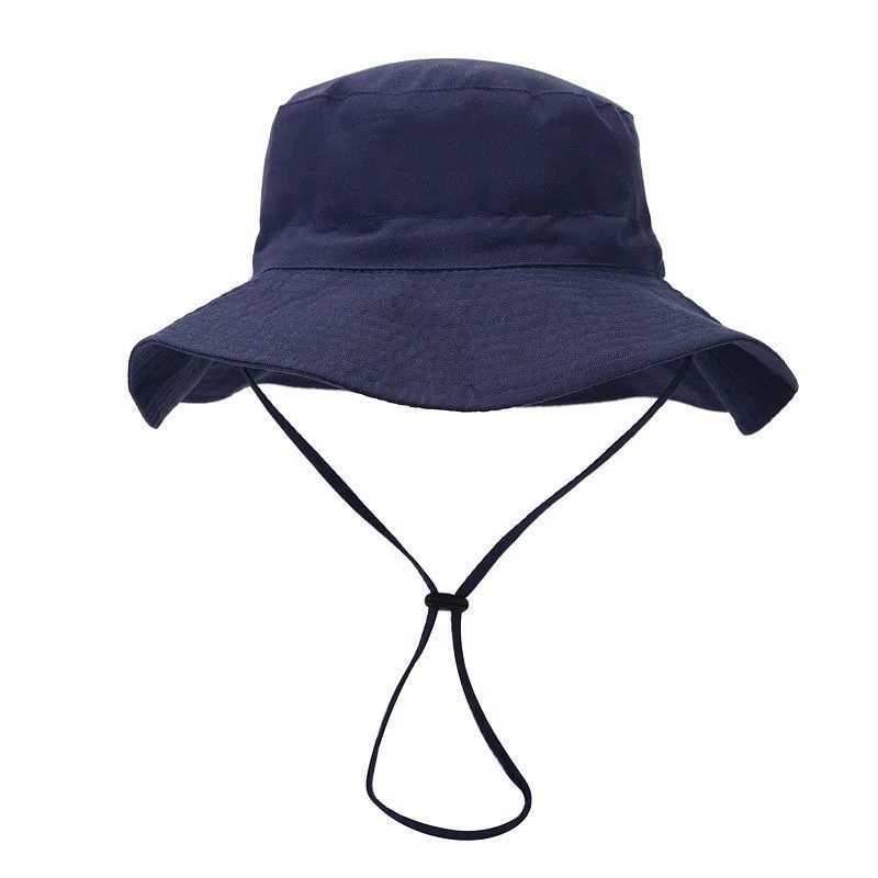 Caps Hats Summer baby sun hat baby sun hat suitable for girls and boys outdoors neck earmuffs UV resistant childrens beach hat bucket hat H241223