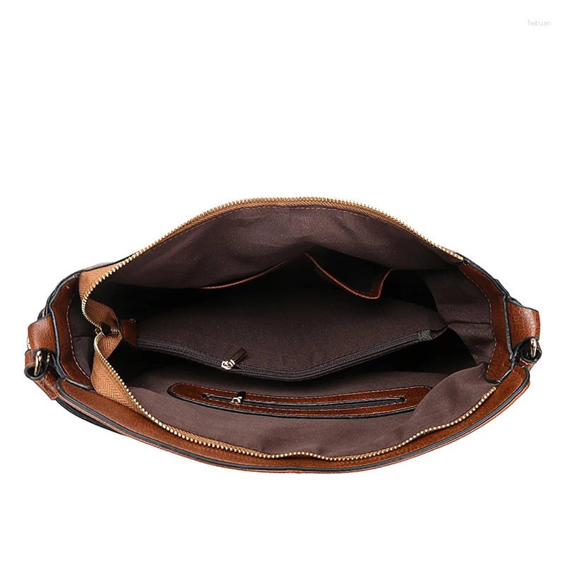Leather Hobo Vintage Crossbody Bag Women - Hot Designer Soft Handbag, Perfect For Everyday Use - Handbag,