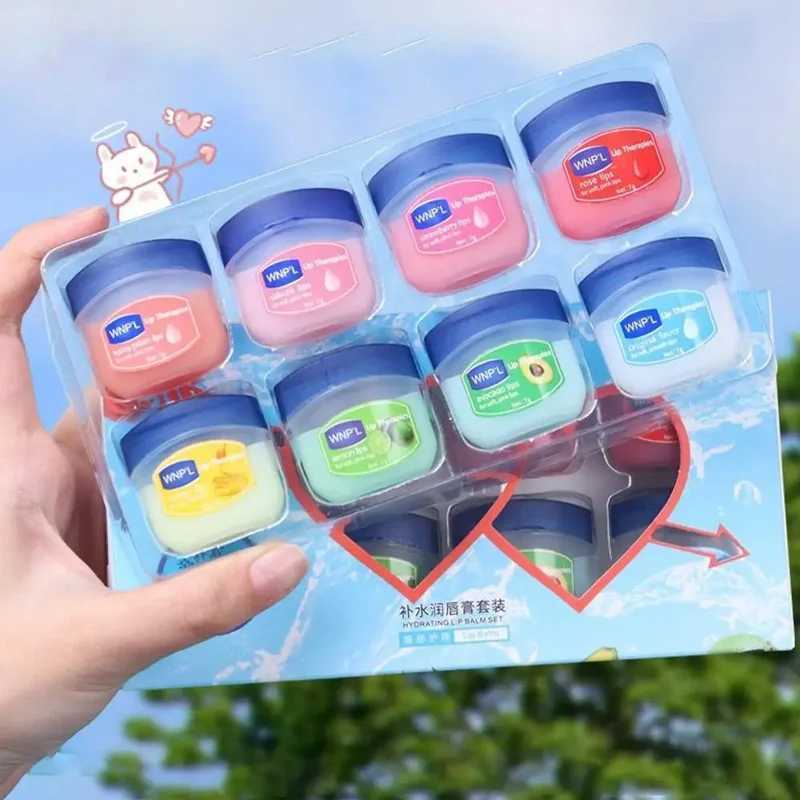 4/6/8 pieces of fruit series lipstick set moisturizing fastening anti crack lipstickW241223