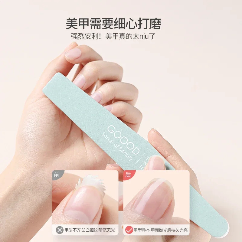 Nail file nail sand strip special rubbing strip for manicure polishing and polishing strip sponge tumble strip tool set 241223
