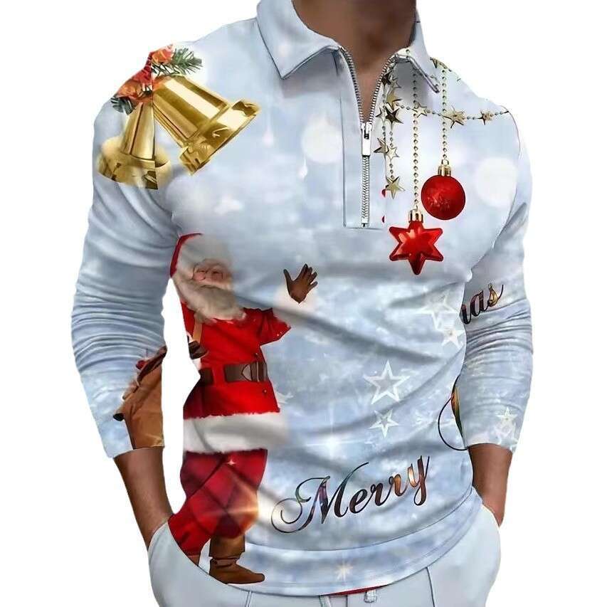 Men's Wear Loose Fitting Suit New Style Lapel Long Sleeved Polo Shirt For Autumn Men's Casual Wear