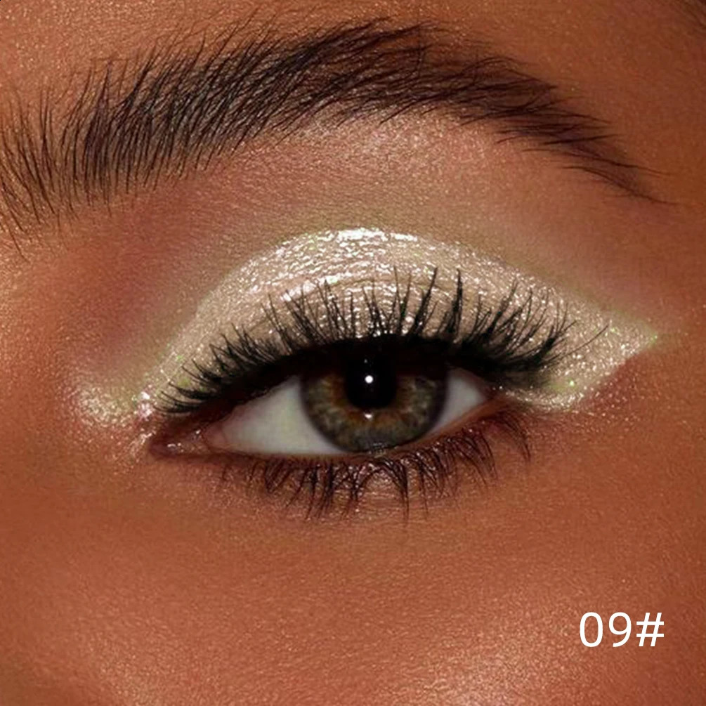 QI Glitter Liquid Eyeshadow Long Lasting Pearlescent Shiny Eye Shadow Sequins Lying Silkworm Shimmer Eyes Makeup Cosmetics 241223