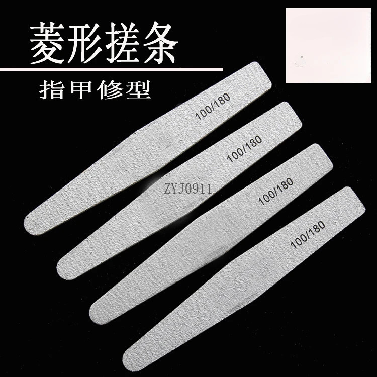 Nail art tools sponge strips file strips coarse sand nail grinding fine rubbing polishing nail trimming strips 241223