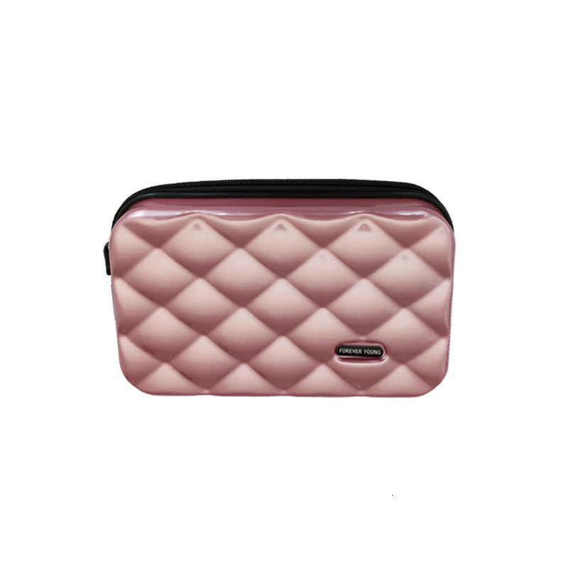 2025S designer crossbody makeup women portable personalized mini suitcase shoulder bag handheld small size PC hard shell travel bag