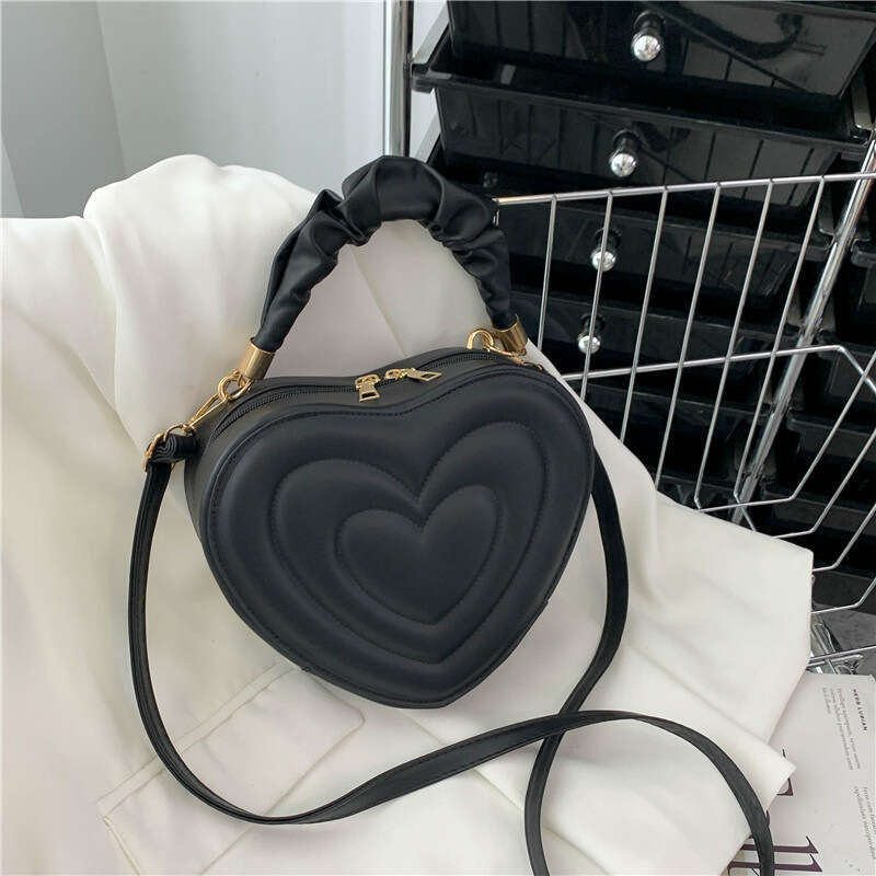 Women's Autumn New Collection Simple Fashion Love Box Handheld Single Shoulder Crossbody Bag