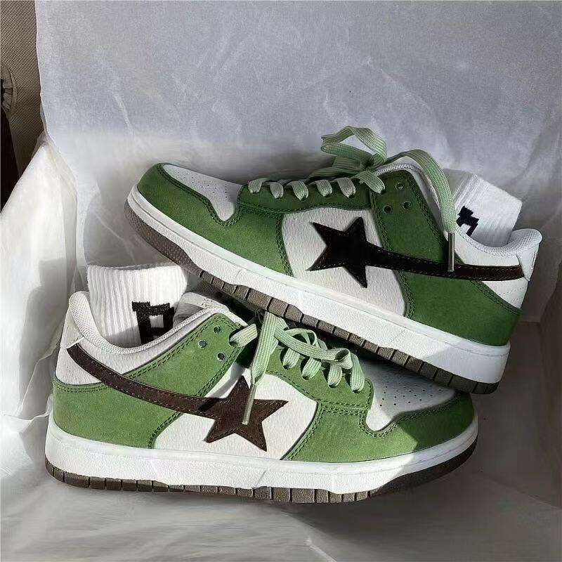 New Fashionable Low-top Vulcan ized Retro Street Hip-hopc Skate Women's Sneakers