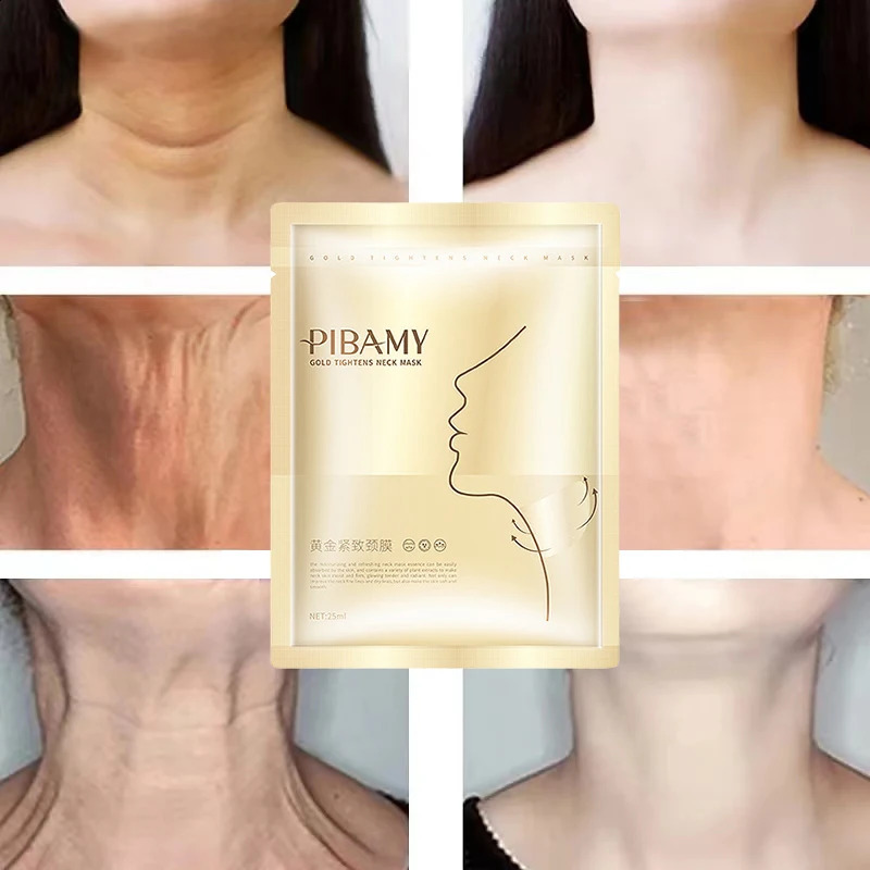 Golden Neck Mask Light Line Lifting Moisturizing Light Fine Line Anti-aging Moisturizing Skin Care Products 241223