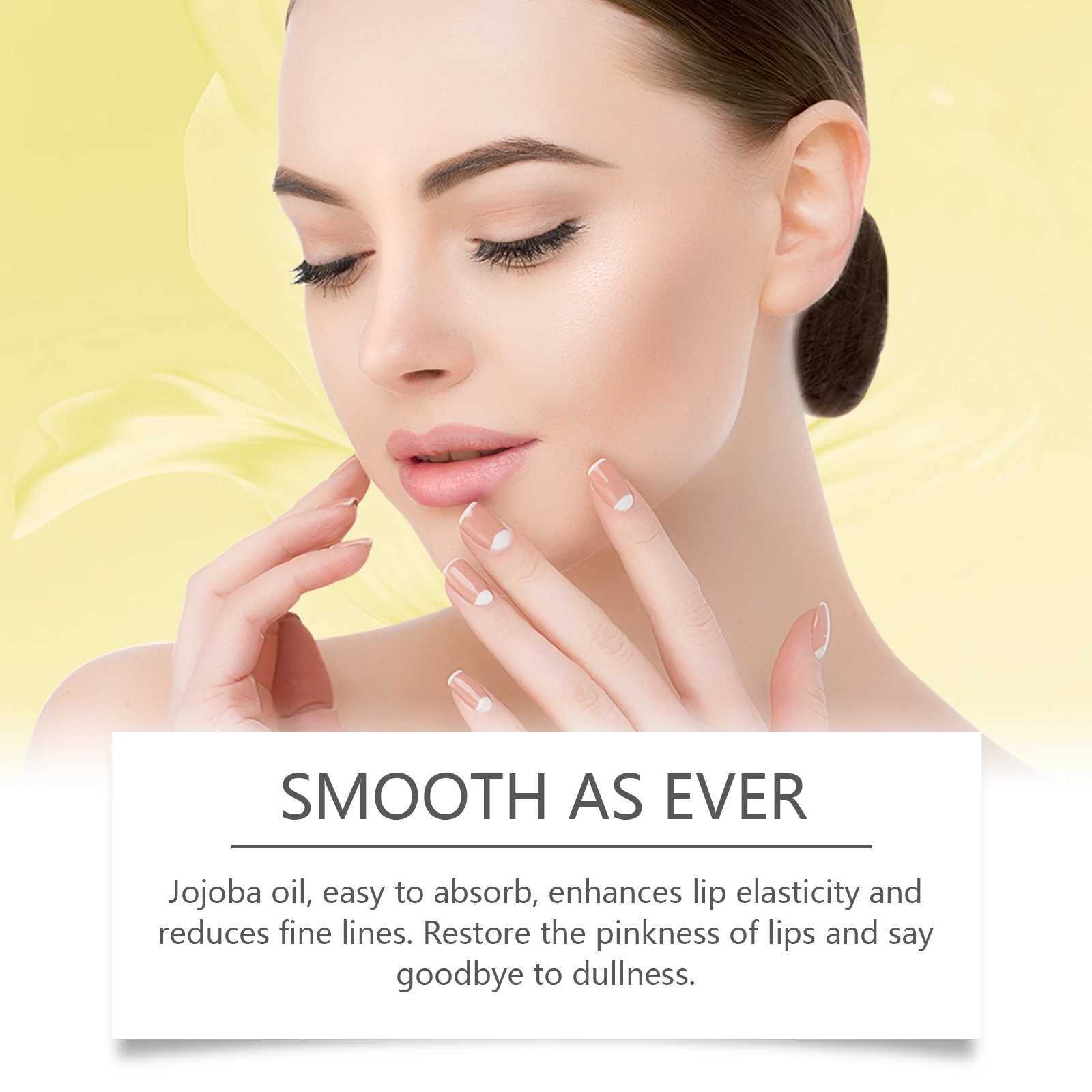 Lemon ginger lipstick dark melanin to remove dead skin improve colorless fading lip line exfoliate and moisturize natural lipstick careW241223
