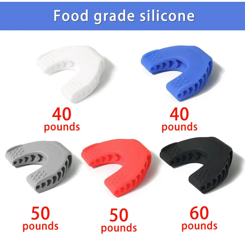 605040lbs Upgraded Jaw Exercise Machine and Neck Conditioning Male Female Muscle Training Dual Chin Reducer 241213