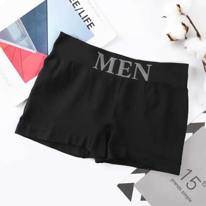 Home CD Mens Underwear Mens Boxing Shorts Knitted Fabric Free Size Waist 28-40 inches Suitable for Thai Male Adolescents W241223