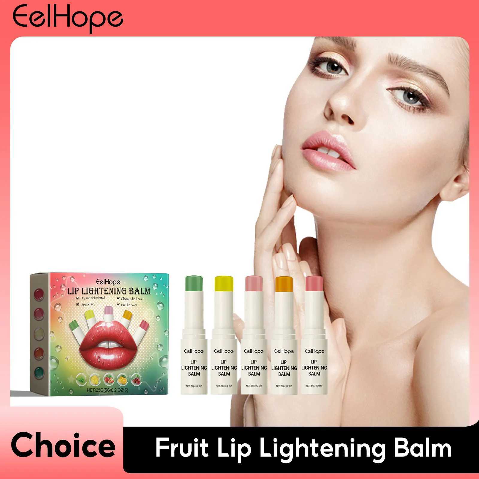 5 pieces of deep moisturizing lipstick smooth lasting lip line nourishing daily cosmetics lip careW241223