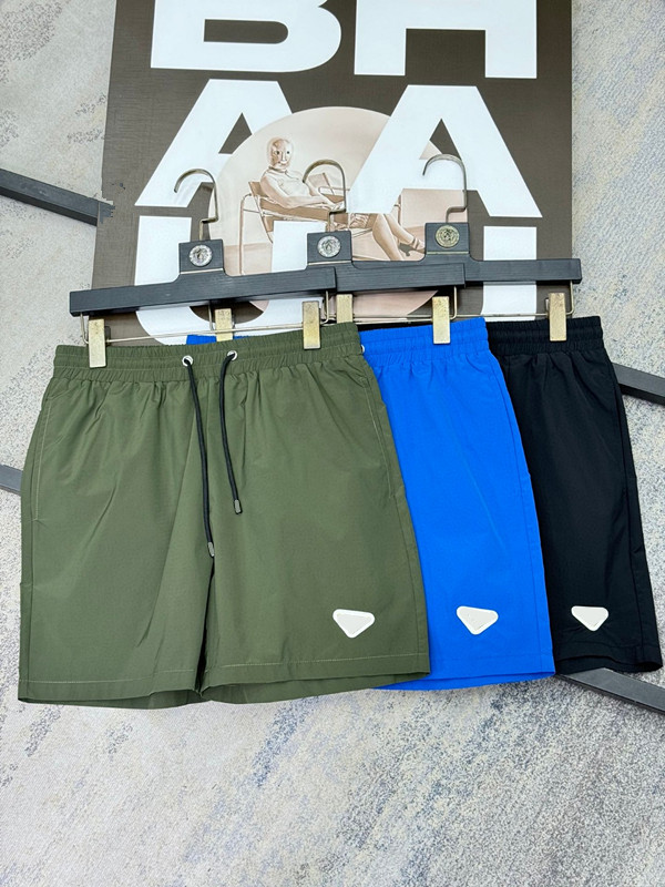 shorts play brand men's designer high quality plaid beach leisure vacation quick dry men's beach swimming trunks M-3XLjing