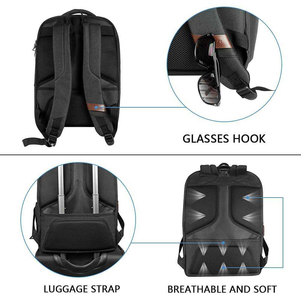 New Multifunctional Laptop Bag Backpack Student Large Capacity Travel Bags Male and Female Back Pack with Usb 241223