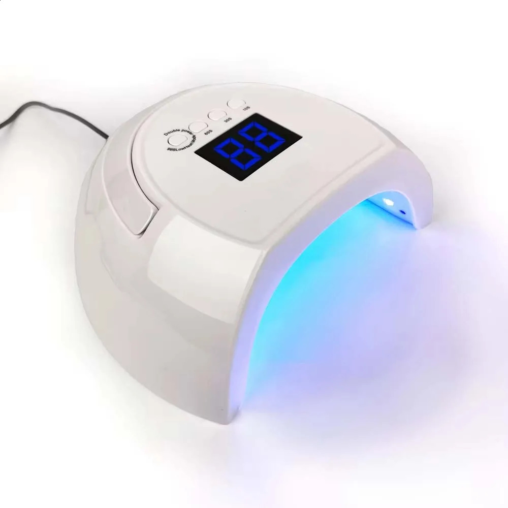 80w 2IN1 Nail Dryer 42LED Nail Lamp UV Lamp For Curing All Gel Nail Polish With Motion Sensing Manicure Pedicure Salon Tool 241223