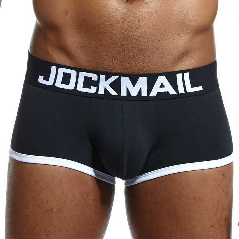Sexy mens underwear boxer suitcase gay penis pocket Cueca boxer Calzoncillos Hombre mens boxer shorts pajamas underwear W241223