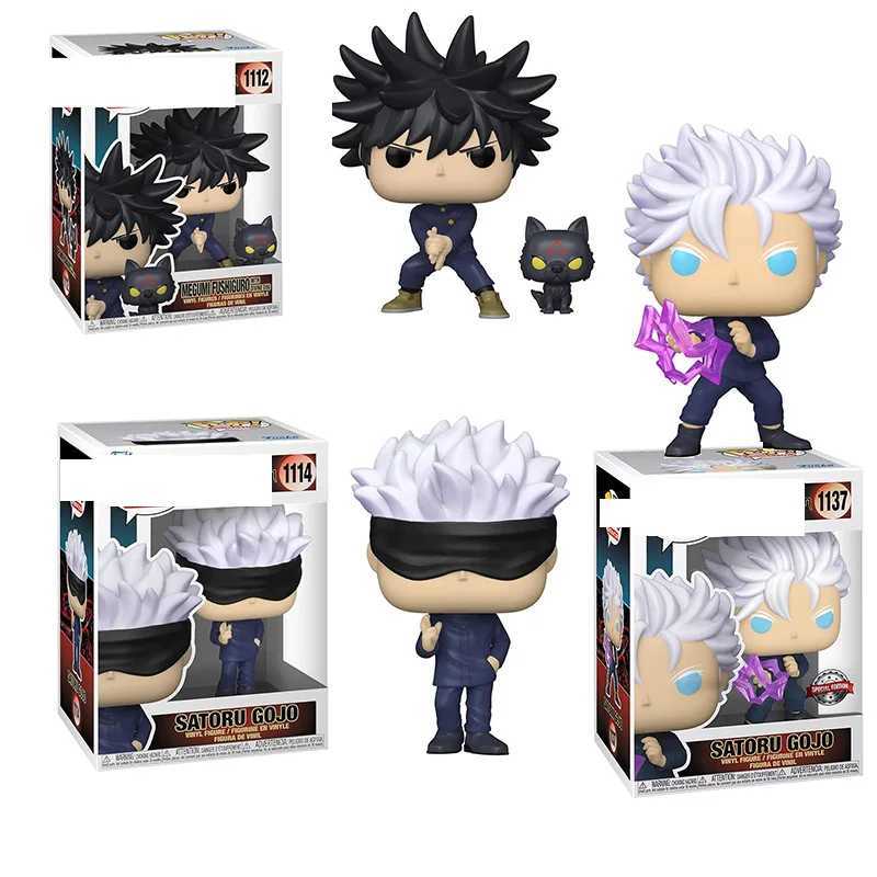 Anime Manga New Funko POP Jujutsu Kaisen anime character Satoru Gojo Fushiguro Megumi Itadori Yuji model doll collectible toy gift decoration J241214