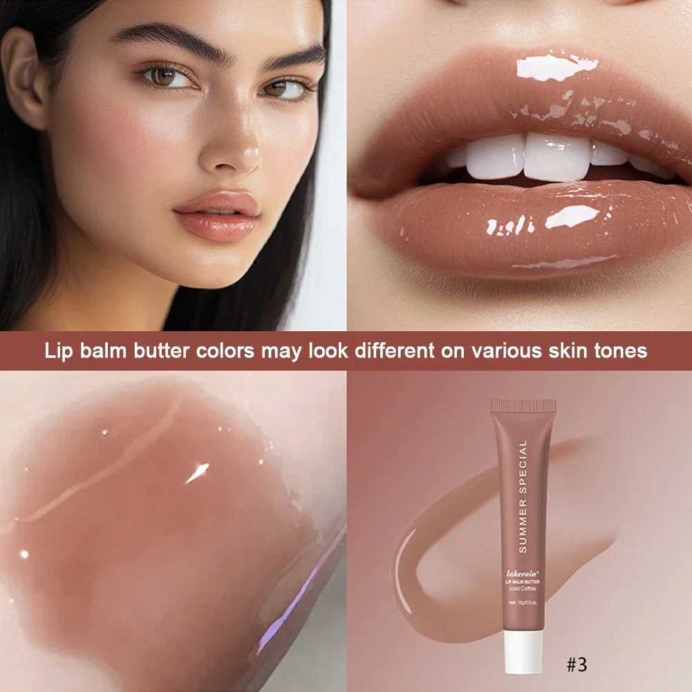 Crystal lipstick moisturizing lipstick oil jelly lipstick liquid lipstick brown sugar cherry pink lipstickW241223
